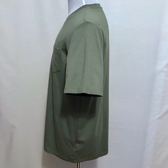 Tahari NWT Green Pocket Tee Men L - Picture 6 of 11